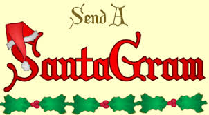 Christmas Cheer, Santa        Grams are here!