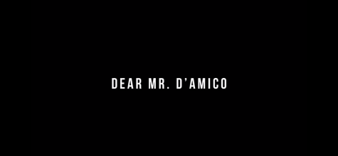 Dear, Mr. D’Amico: