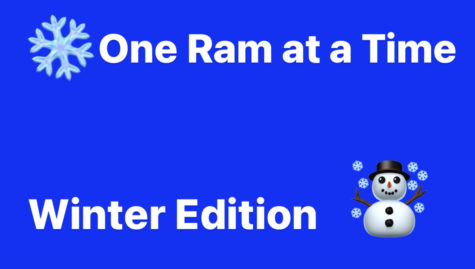 One Ram at a Time: Winter Edition