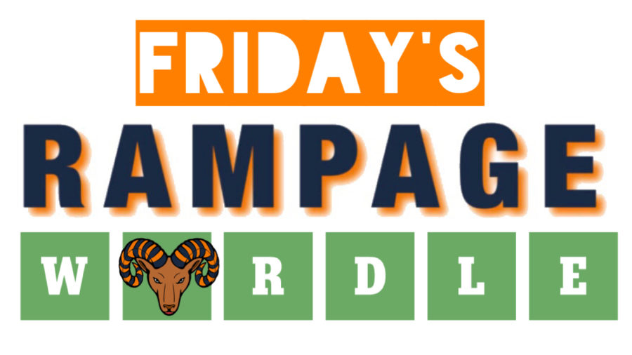 Rampage Wordle: Friday, April 1, 2022