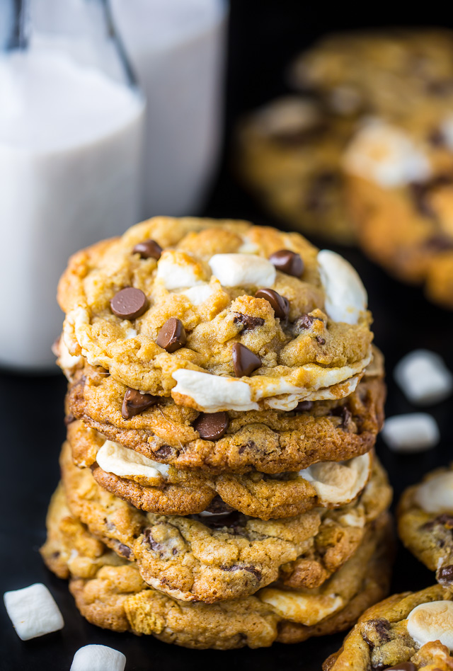Recipe%3A+Smores+Chocolate+Chip+Cookies