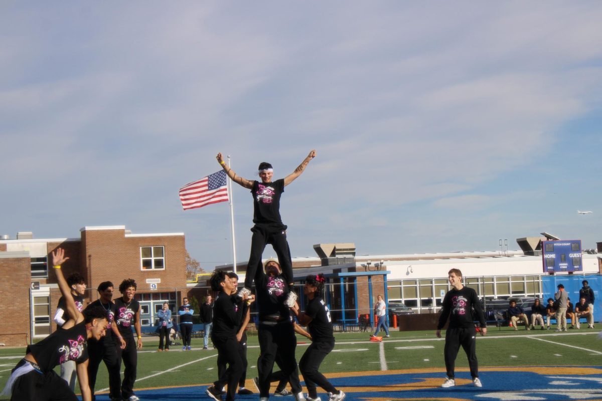 Senior, John .C., Flies for this stunt!